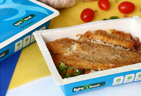 Caseirinho de Peixe Arroz Branco, Feijão Carioca e Mix de Legumes