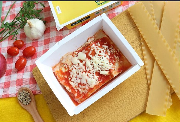 Lasanha À Bolonhesa Com Peito de Peru