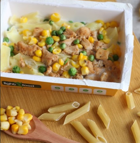 Penne Sem Glúten Ao Molho Branco