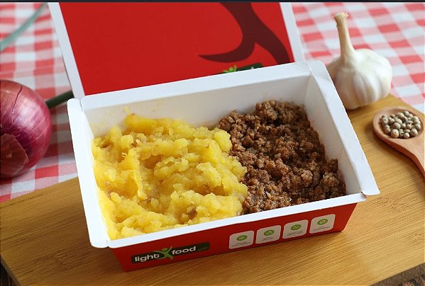 Patinho Moído Com Purê de Mandioquinha