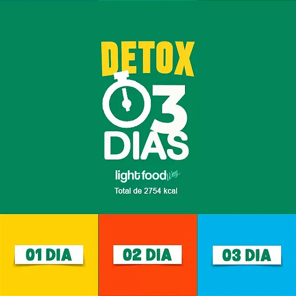 Kit Detox 3 Dias
