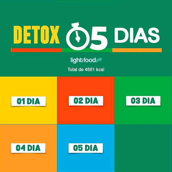 Kit Detox 5 Dias