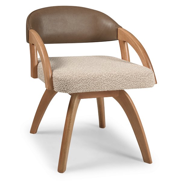 Cadeira Maitê Fixa (Canela/Terra)