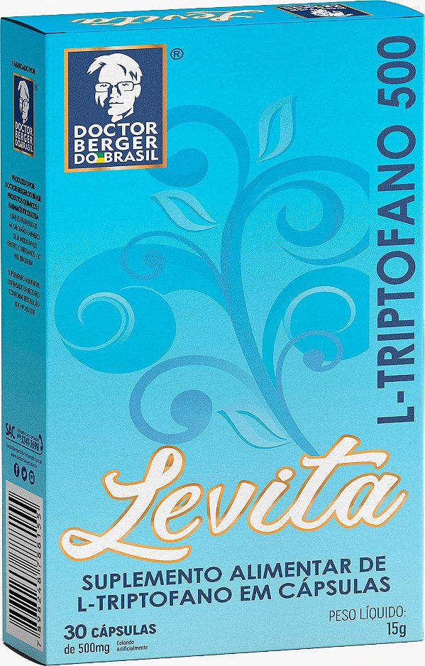 LEVITA — L TRIPTOFANO 500mg
