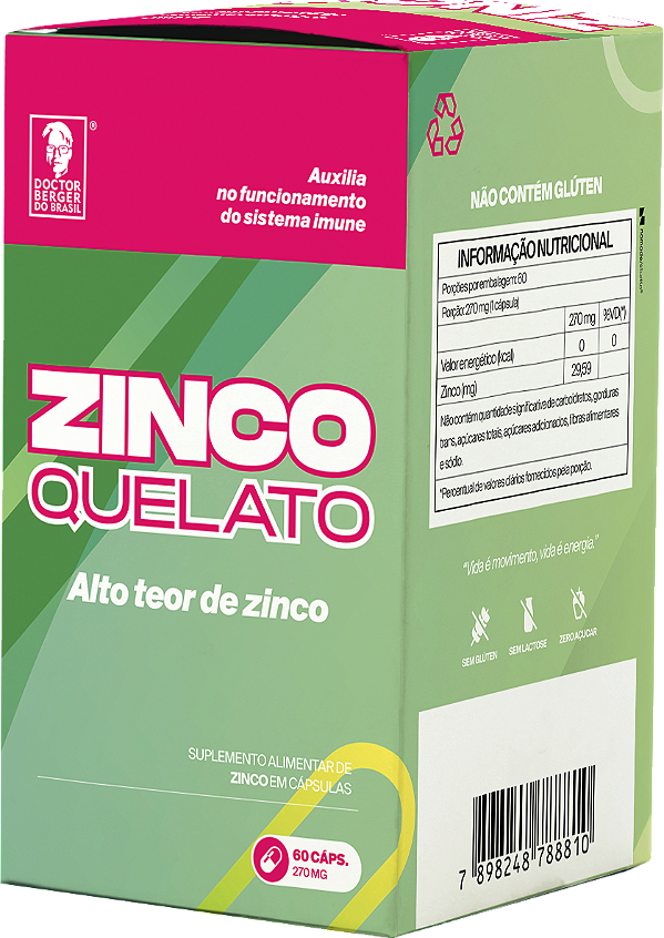 ZINCO QUELATO 270mg