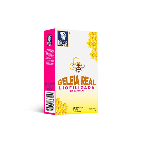 GELÉIA REAL EM CÁPSULAS 100mg