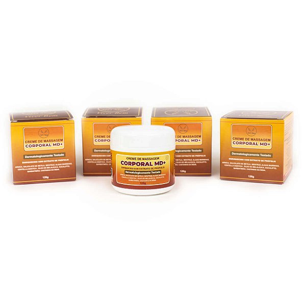 Compra 3 Leve 4 Creme de Massagem Corporal MD+ 120g