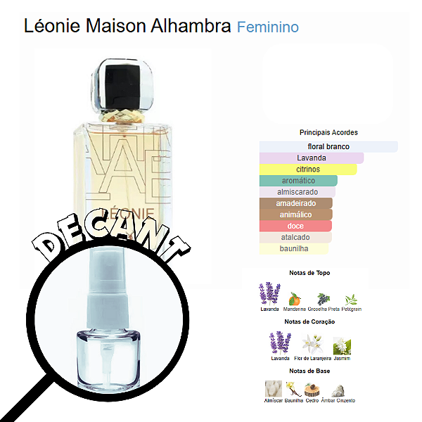 Decant Leónie Maison Alhambra