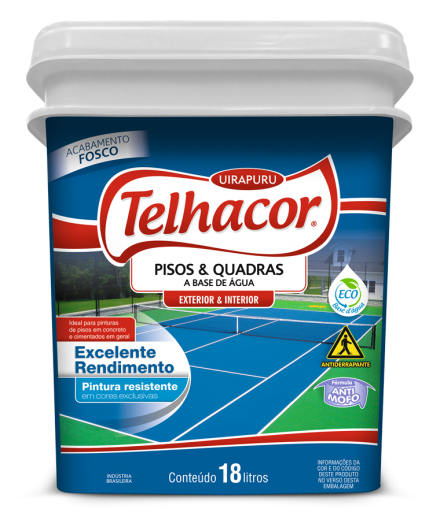 TELHACOR PISO 18L - CINZA MEDIO          (8418-28)
