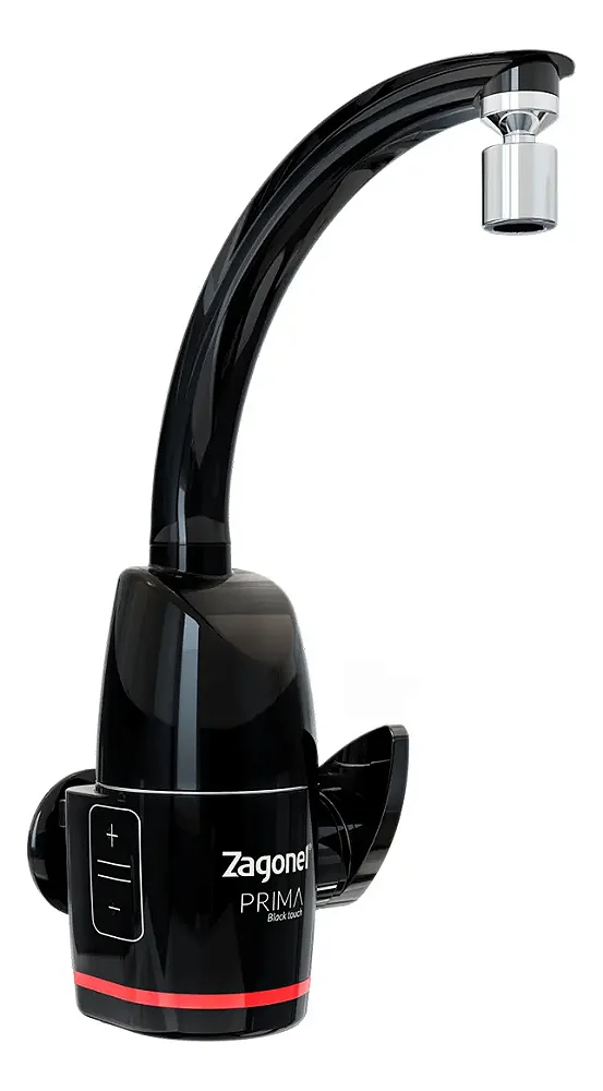 TORNEIRA ELÉTRICA PRIMA TOUCH ZAGONEL PRETA 5500W/220V