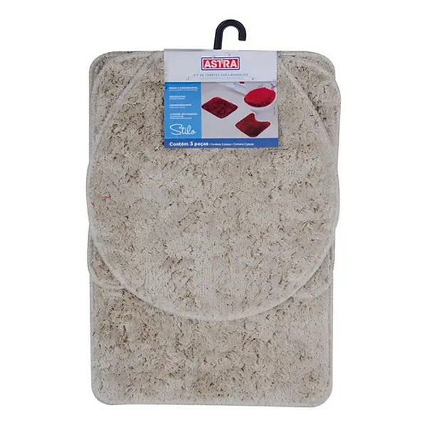 KIT TAPETE ASTRA STILO 3 PÇS EM POLIESTER