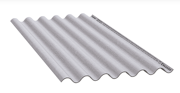 Telha de Fibrocimento Ondulada 2,44 x 1,10 m 6 mm — Eternit