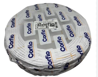 FIO CABO FLEXIVEL CORFIO 01,50MM BRANCO