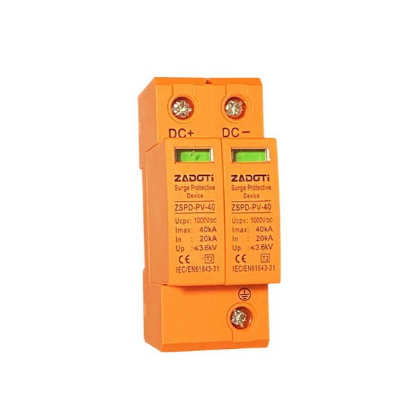 Dispositivo Proteção Surtos Dps Solar 1000v 20/40kA DC CC