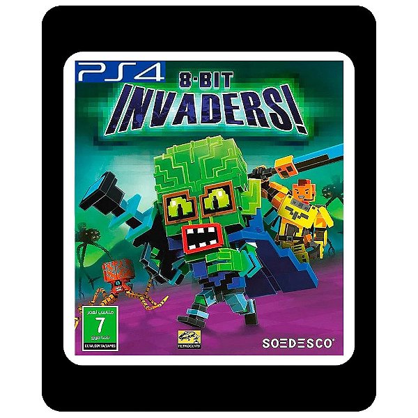 8 Bit invaders - Ps4 - Midia Digital
