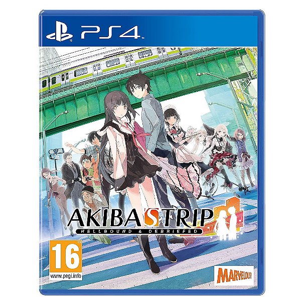 AKIBA'S TRIP: Hellbound & Debriefed Deluxe PS4 Mídia Digital