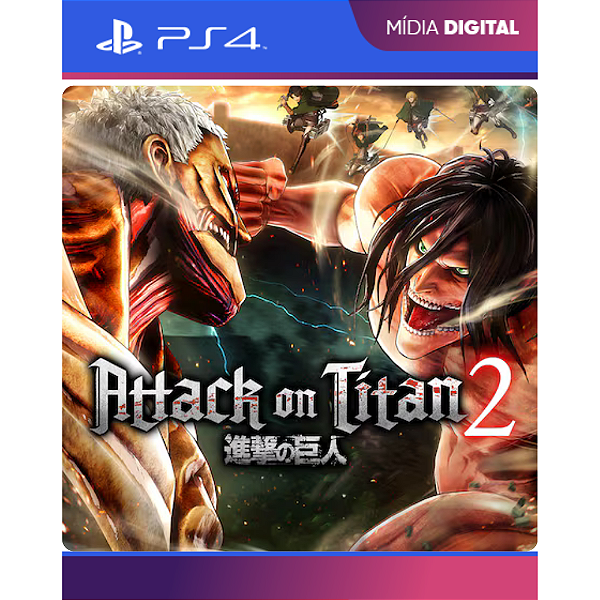 Attack On Titan 2 PS4 Mídia Digital