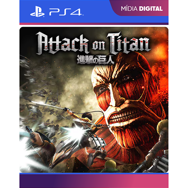 Attack On Titan Ps4 Mídia Digital