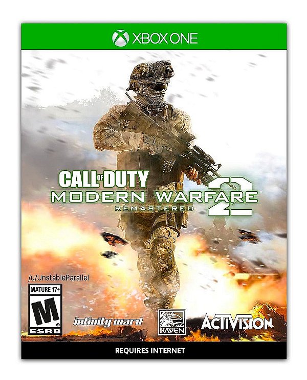 Call of Duty Modern Warfare 2 Campaign Remastered Xbox One Mídia Digital