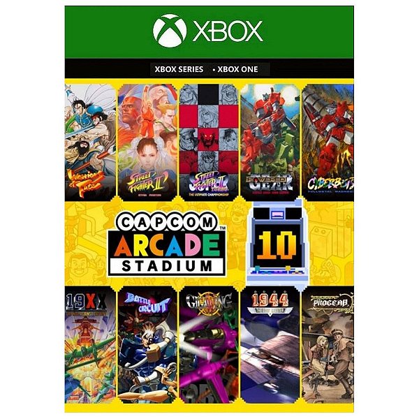 Capcom Arcade Stadium Packs 1, 2, 3 - Xbox One Mídia Digital