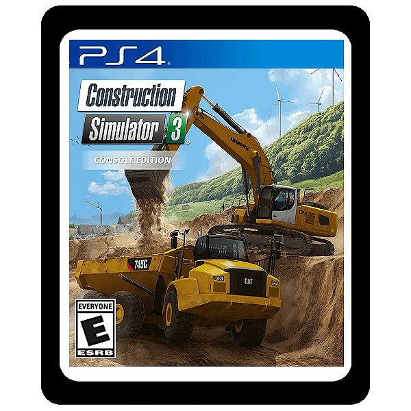 Construction Simulator 3 Console Edition Ps4 Mídia Digital