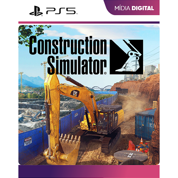 Construction Simulator PS5 - Mídia Digital