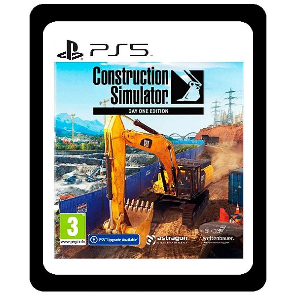Construction Simulator - Extended Edition PS5 Mídia Digital