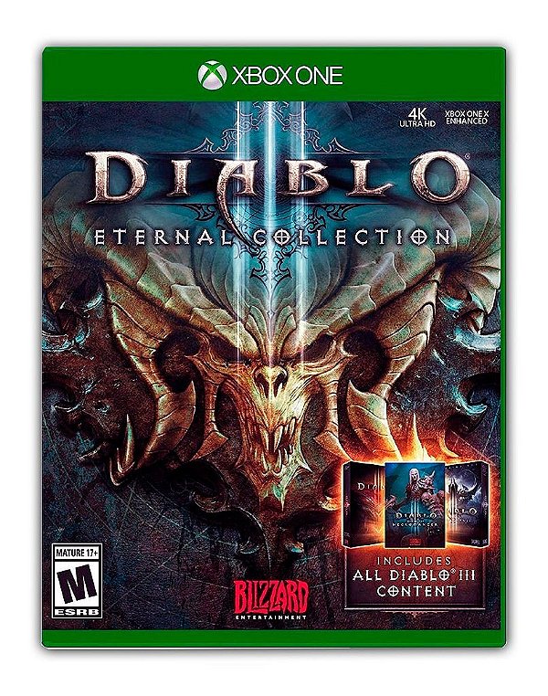 Diablo 3 Eternal Collection Xbox One Mídia Digital