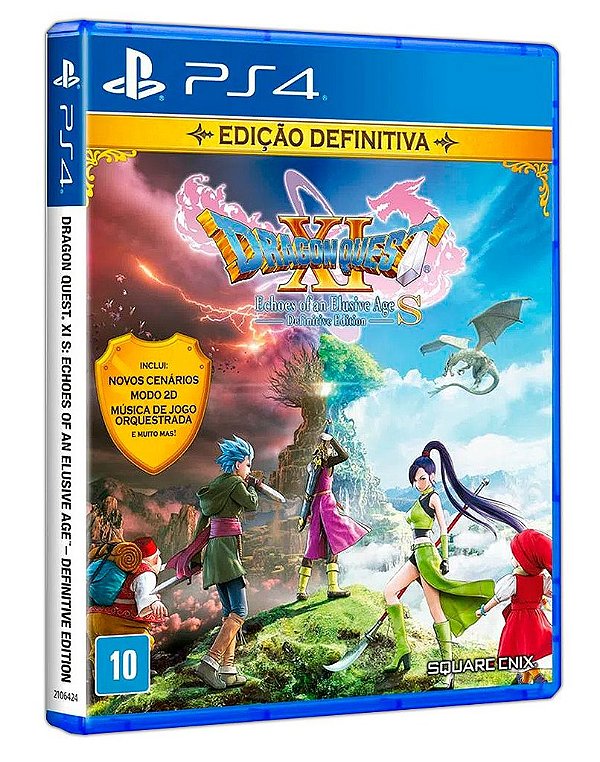 DRAGON QUEST XI S: Echoes of an Elusive Age – Definitive Edition Ps4 Mídia Digital