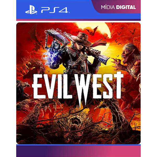 Evil West Ps4 Mídia Digital