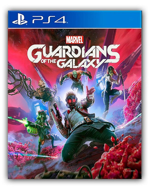 Guardiões da Galáxia da Marvel PS4 Mídia Digital
