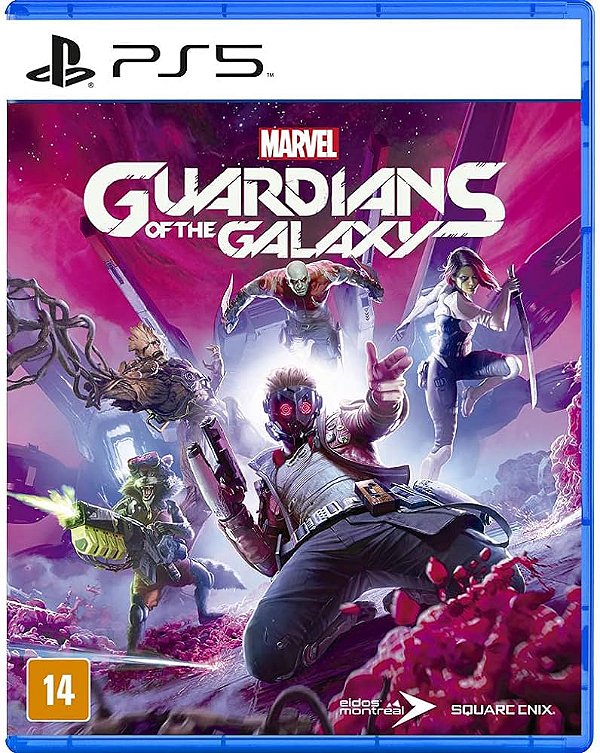 Guardiões da Galáxia da Marvel PS5 Mídia Digital