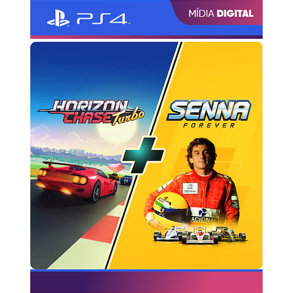 Horizon Chase Turbo - Edição Ayrton Senna PS4 Mídia Digital