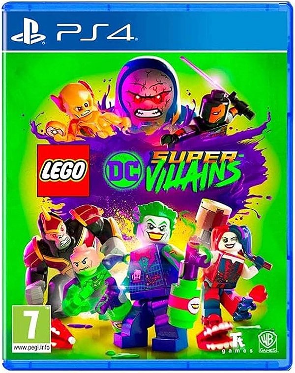 Lego Dc Super Vilões - Ps4 - Mídia Digital