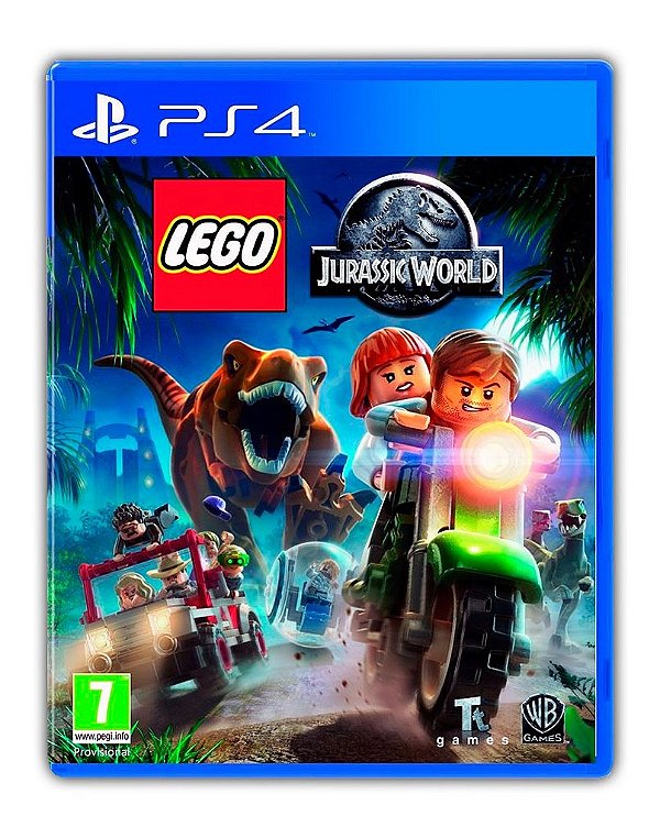 LEGO Jurassic World O Mundo Dos Dinossauros PS4 Mídia Digital