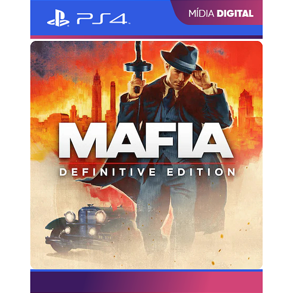 Mafia Definitive Edition Ps4 - Mídia Digital
