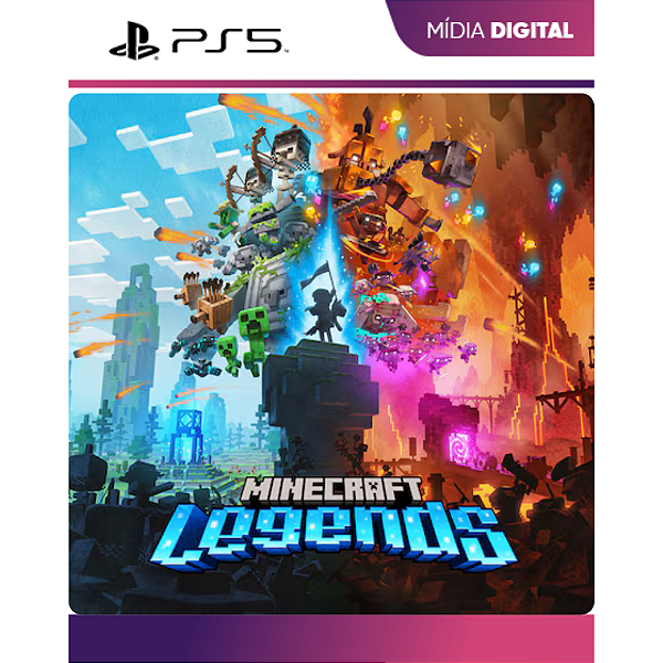 Minecraft Legends Ps5 Mídia Digital