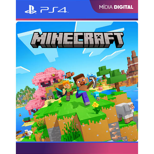 Minecraft PS4 Mídia Digital