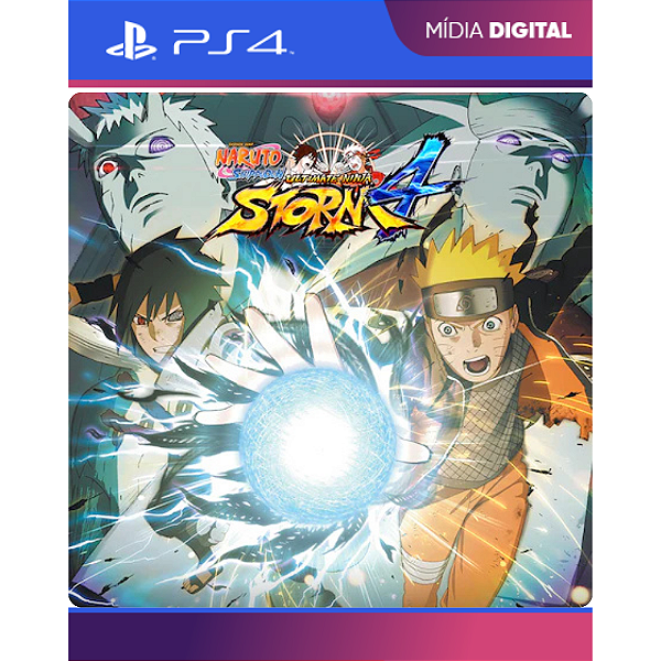 Naruto Shippuden Ultimate Ninja Storm 4 Ps4 Mídia Digital