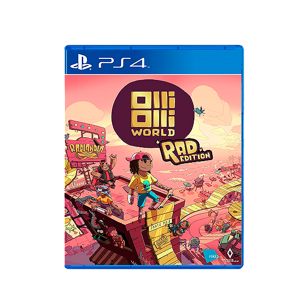 OlliOlli World Rad Edition PS4 Mídia Digital