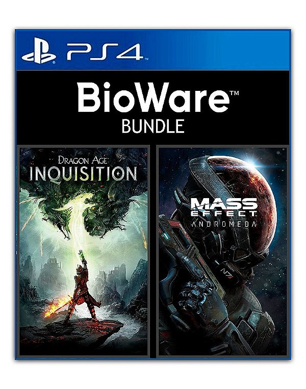 O Pacote BioWare PS4 Mídia Digital
