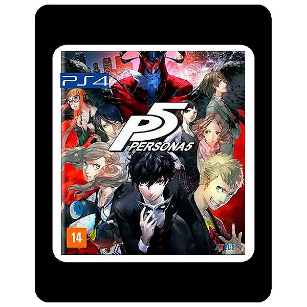 Persona 5 Ps4 Mídia Digital
