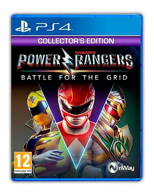 Power Rangers Battle For The Grid Edição de Colecionador PS4 Mídia Digital