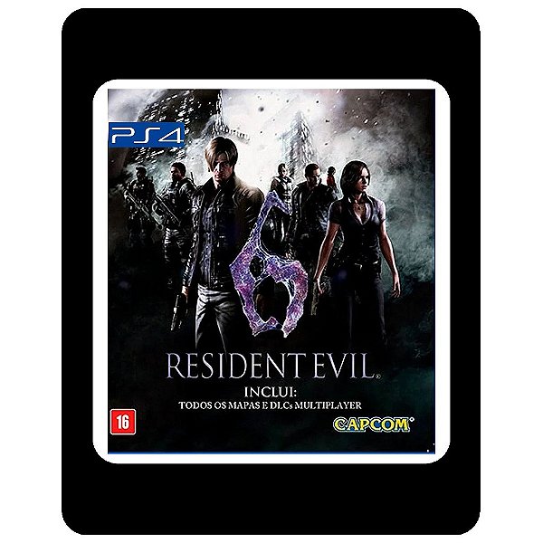 Resident Evil 6 PS4 Mídia Digital