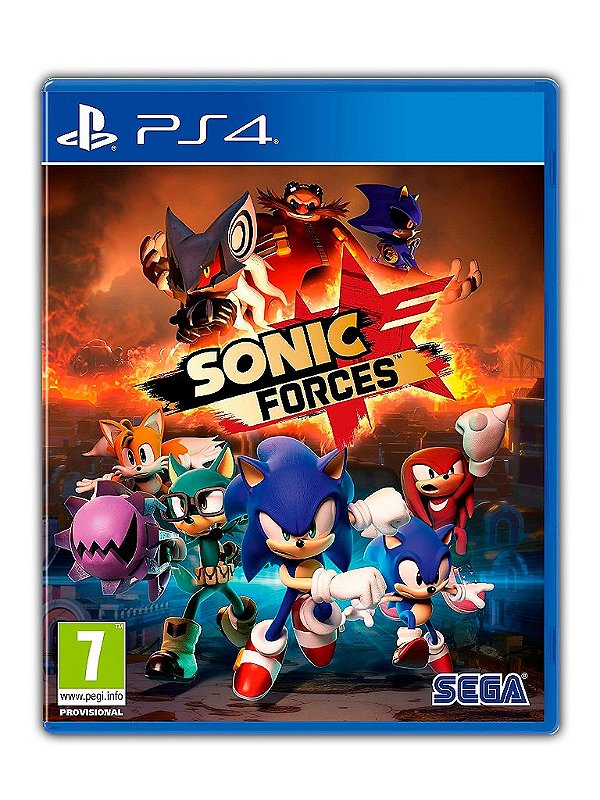 Sonic Force Ps4 Mídia Digital