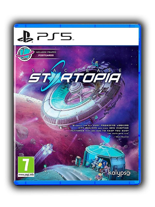 Spacebase Startopia PS5 Mídia Digital
