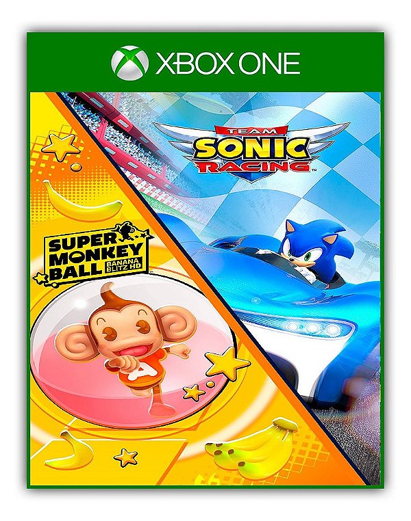 Team Sonic Racing & Super Monkey Ball: Banana Blitz HD Xbox One Mídia Digital