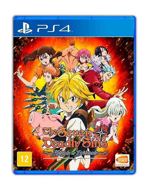 The Seven Deadly Sins: Knights of Britannia PS4 Mídia Digital