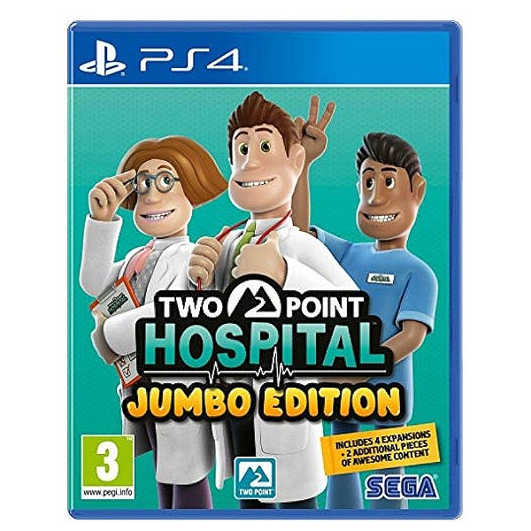 Two Point Hospital JUMBO Edition Ps4 Mídia Digital