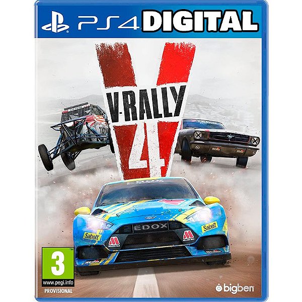V-Rally 4 - Ps4 - Mídia Digital